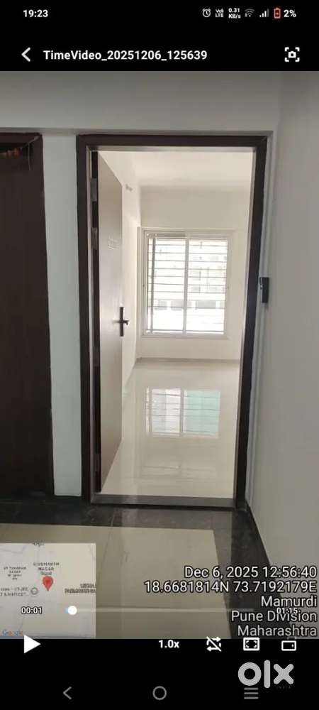 2 bhk, 4th floor, reserved car parking