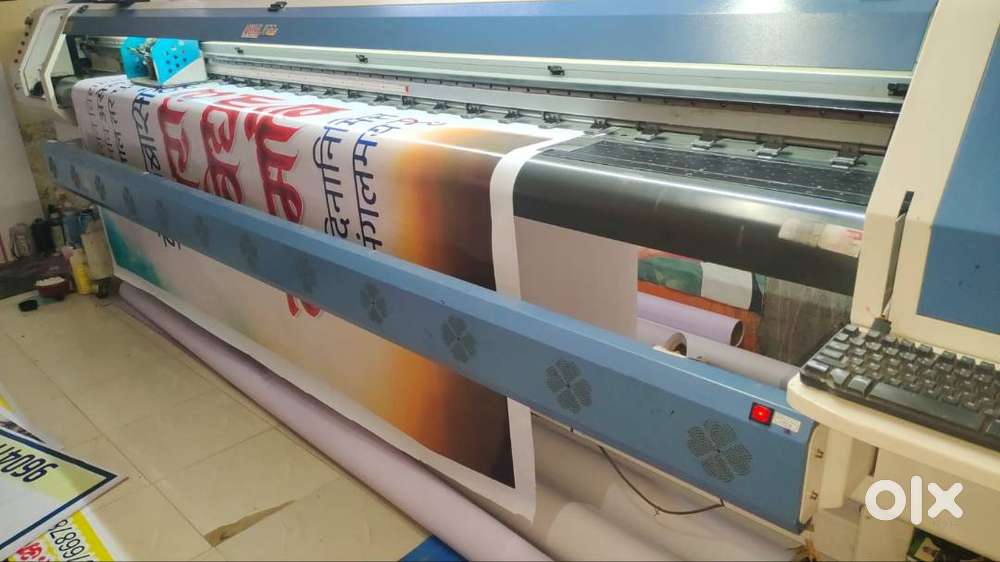 Konica 512 Solvent Printer MONOTECH. PFLEX / BANNER PRINTING MACHINE