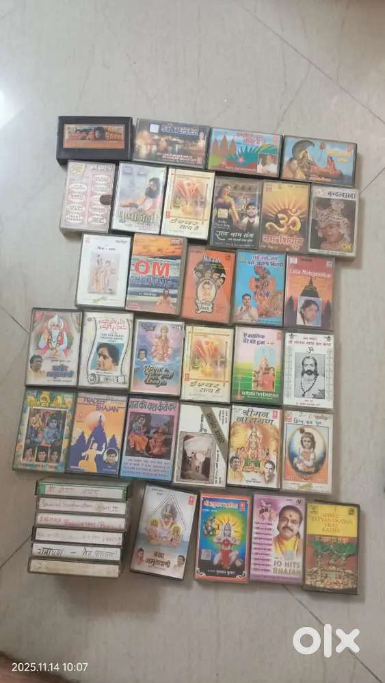 Cassette for tape Recorder Bhajan and movie songs Hindi