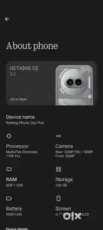 Nothing phone 2a plus