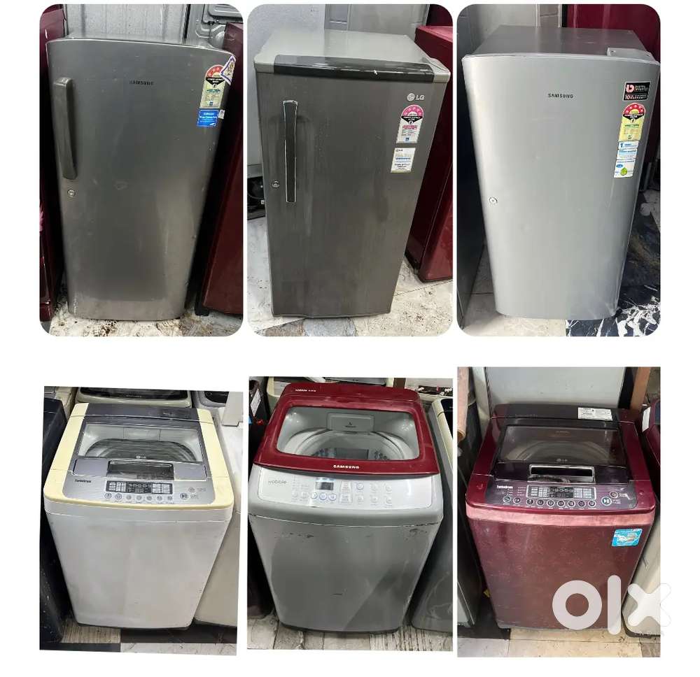 Refrigerators & Fully Automatic Washing Machine ON RENT AND SALE