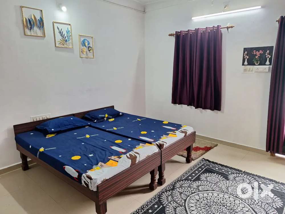 Fully Furnished PG neas sama Talav and chhani