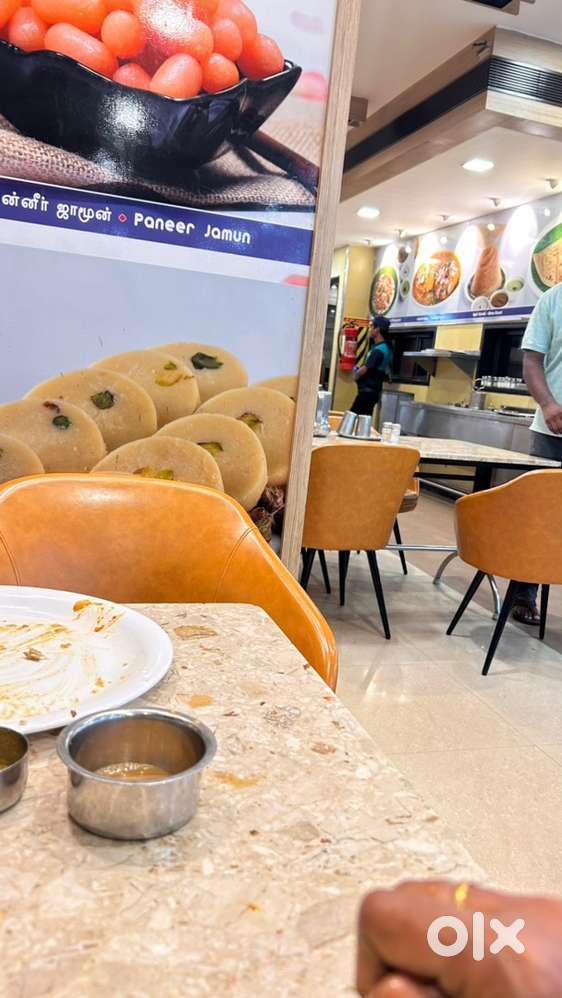 Need parotta master and Chinese master for vegetarian hotel