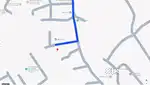 11 Cent plot with an old house for sale, at Kowdiar,