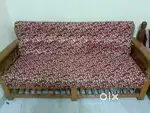 Elegant Wooden Sofa