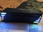 Speaker with rgb light