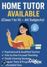 Iam an experienced tutor