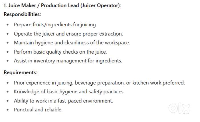 Juice Operator