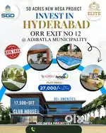 HMDA,TGRERA,APPROVED,ADHIBATLA MUNICIPALITY,ONE ACER CLUB H,27000/ PSq