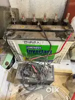 Inverter battery with ups