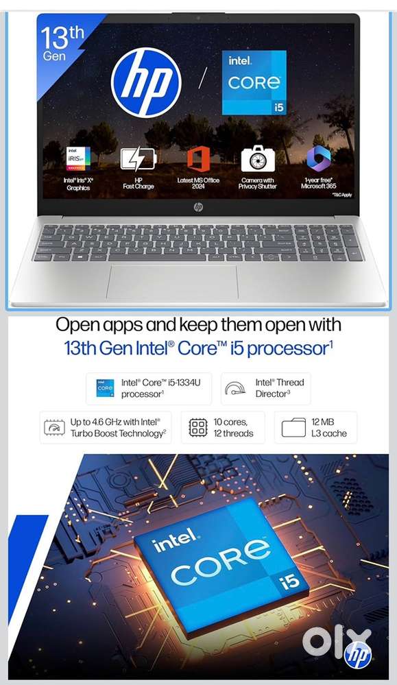 Hp i5-13th gen New Box pack