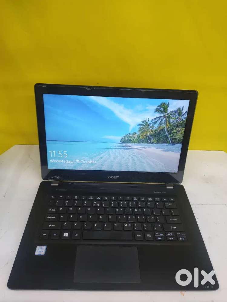 Acer laptop/Intel core i5/6th Gen/8GB DDR4 RAM/256GB NvMe SSD