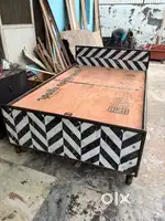 Full detachable single storage new unused bed 6 by 4 ft available