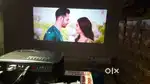 RD5 3D 4K smart projector wifi youtube live tv usb hdmi mcast 195 size