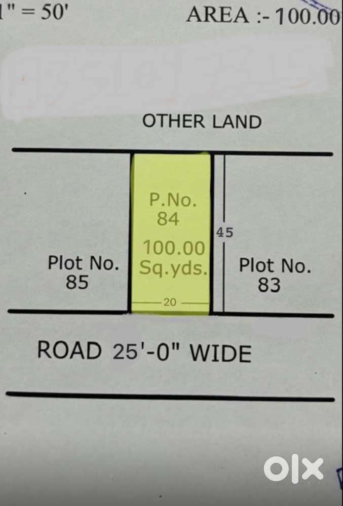 Sell 100 Gaj Plot , Kho Nagoriyan Near J.N.U. Jagatpura Jaipur Call me