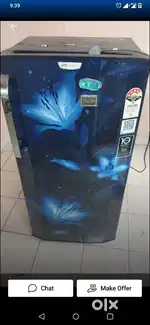Godrej Fridge 180l 3 year old.