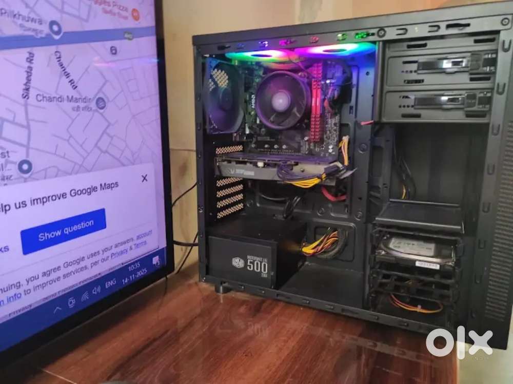 Amd Ryzen gaming pc full  setup
