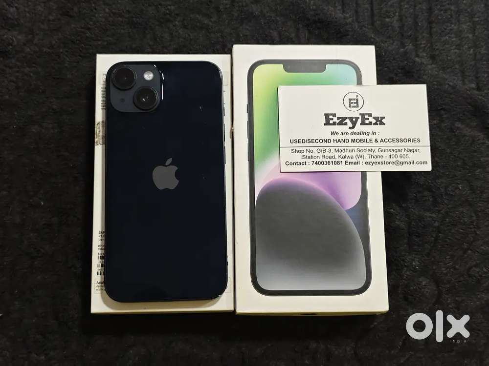 EZYEX SALE - IPhone 14 5G 128 GB, Black Available #FollowUsForMore