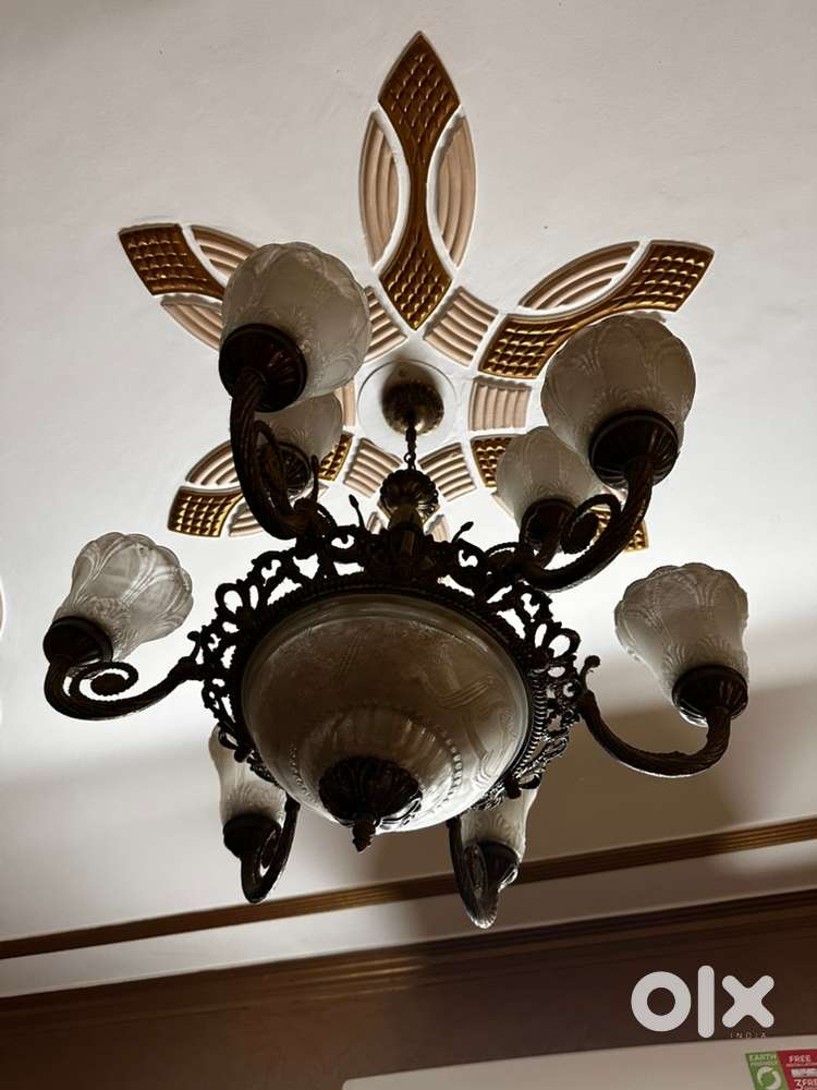 It is an old school jhumar for living area drawing room
