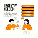 Hiring Python Developer, Zoho Creator Developer & Marketing Executives