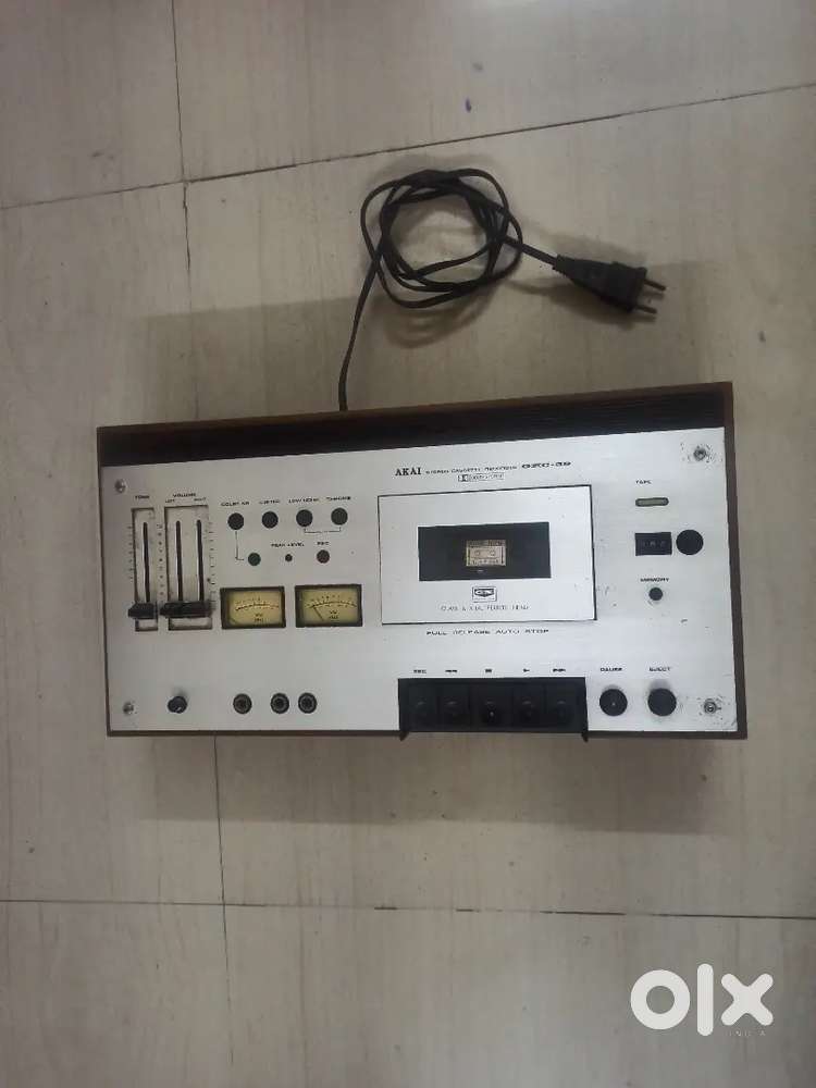 Vintage Akai GX-E39 Stereo Cassette Recorder – Fully Working – Japan