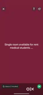 Single room for rent for medical students