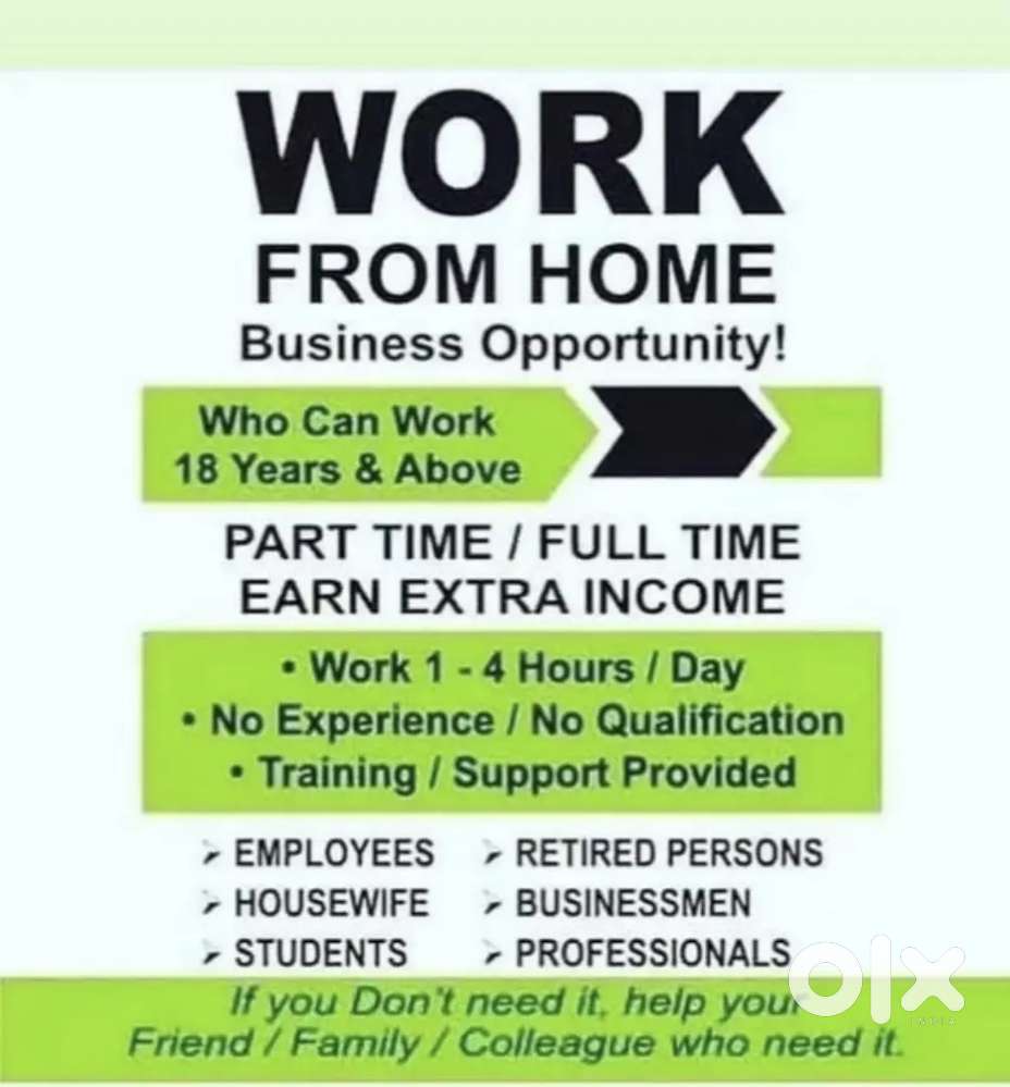 Work from home opportunity