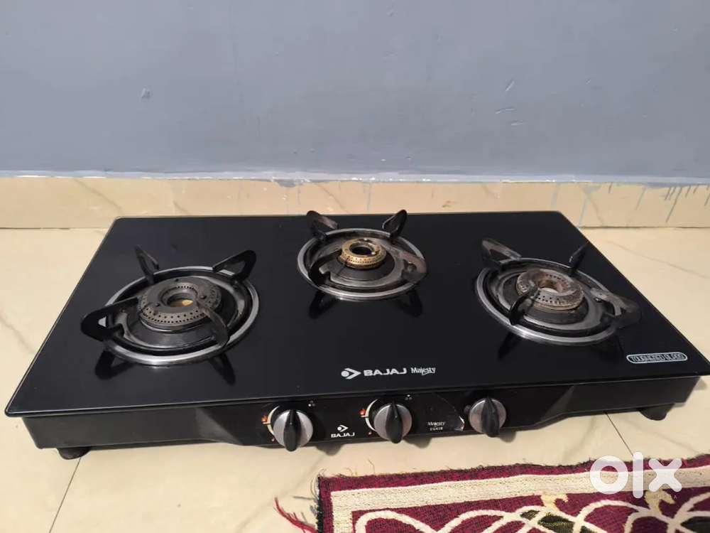 Bajaj 3 Burner Gas Chulah(like new)