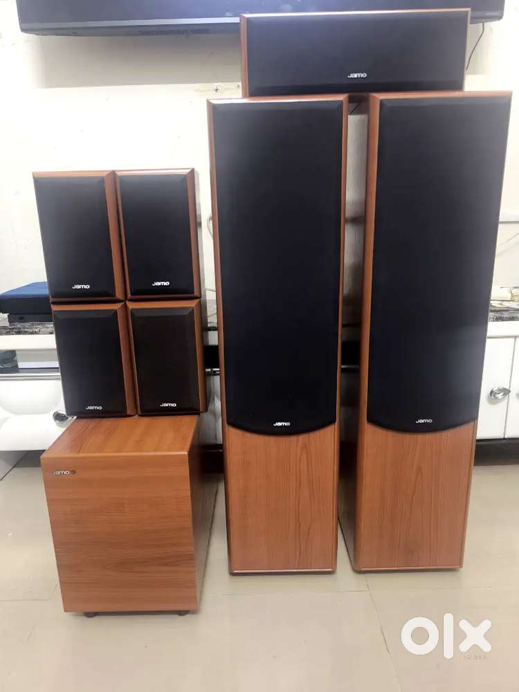 Jamo S406 7.1 Dolby Atmos Speakers. Less used, New Condition
