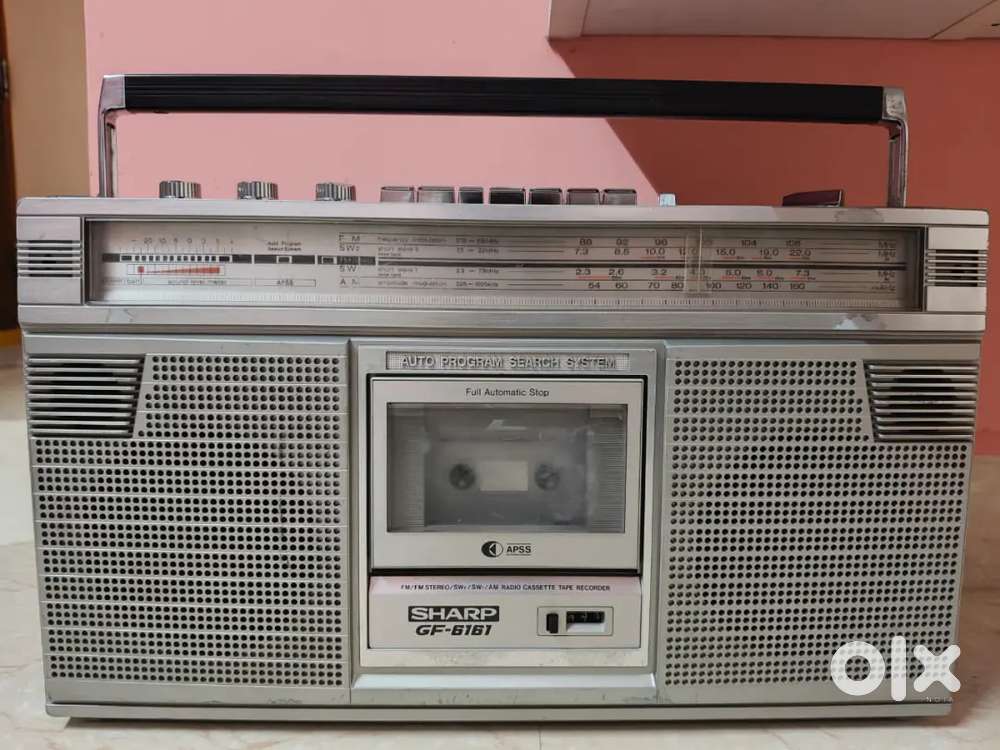 Sharp and national panasonic tape recorder