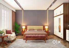 2 BHK Fully Furnished Flat for Rent at East Hill, Calicut (ZM)