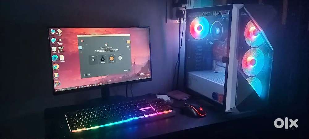 Gaming Computer (PC) with warranty and GTA 5 and all boxes + bills