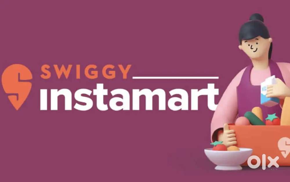 Swiggy inshtamart delivery job flexible hour's