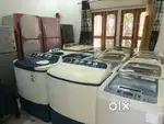 All types of washing machines available here