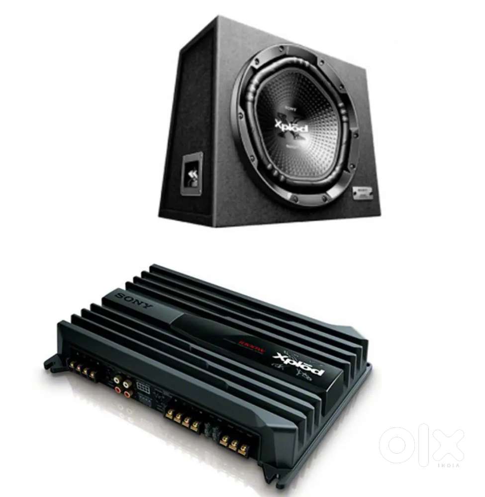 Sony 1000W Amp with 1800 W Subwoofer