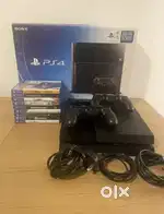 Sony PlayStation 4 console bundle and games