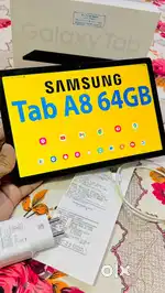 64gb Samsung Tab A8 bill box all accessories Samsung tab android tab