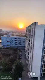 Sun facing fully furnished wind direction and light are best in flat