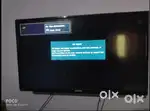 SAMSUNG LED 32in TV+airtel hd DishTV.FREE
