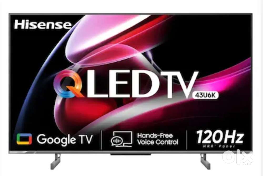 For Sale: Hisense 43” (108 cm) 4K QLED Google TV – Model 43U6K (Black)