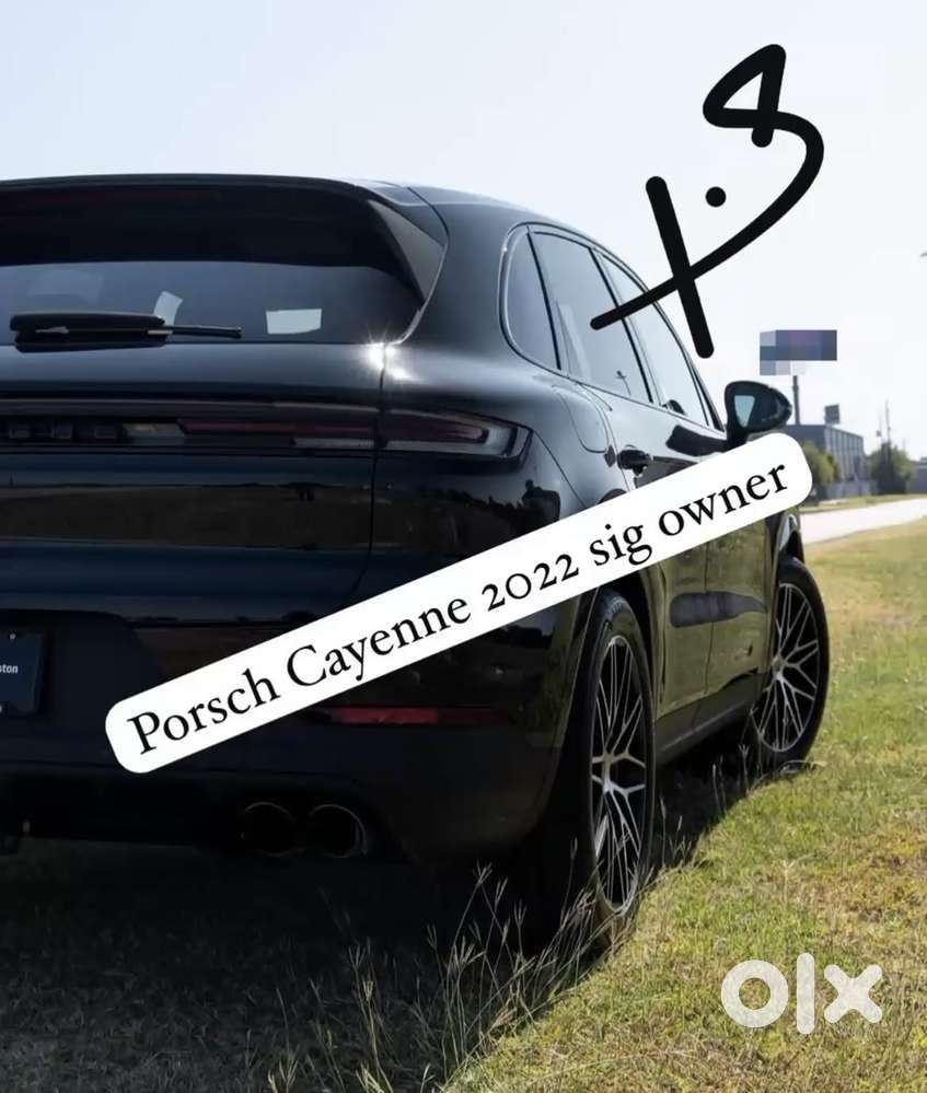 Porsche Cayenne Platinum Edition, 2022, Petrol