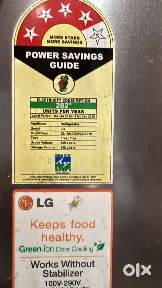 Lg fridge, 10 years old