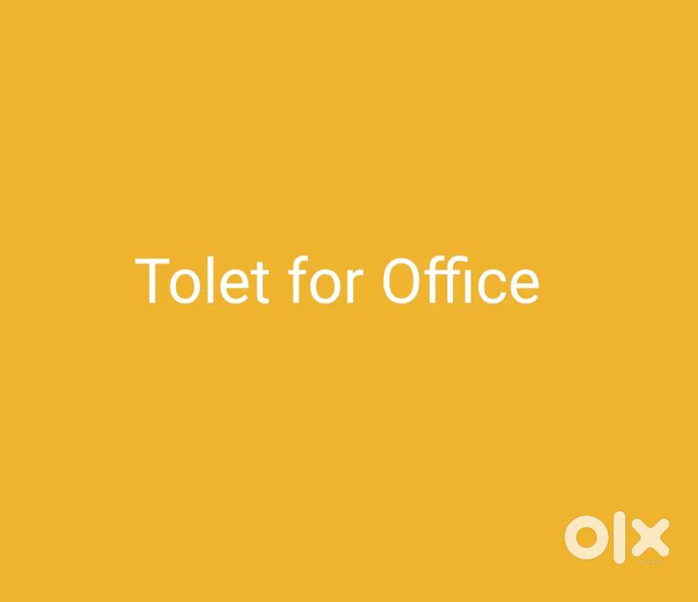 Tolet for office