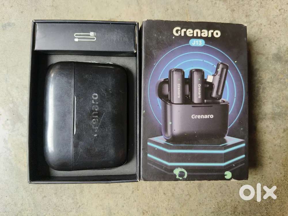 Grenaro J13 Professional Mic - Studio Quality, Best for YouTube & reel