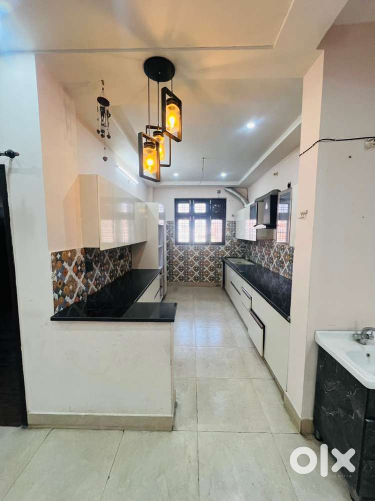 2 bhk semi furnished independent flat for rent Om city palm city