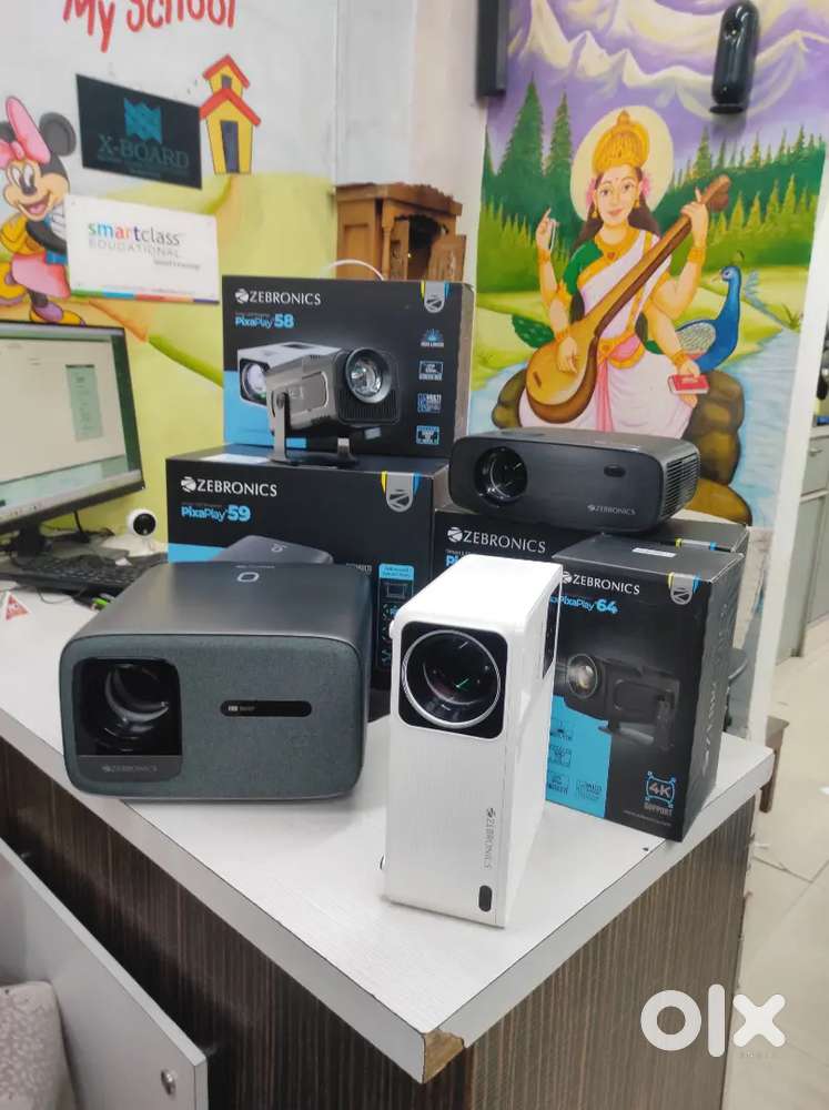 Zebronics PixaPlay Home Projector  Full HD LED  WiFi 5G  Surat