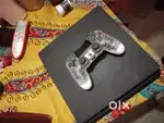 PS4 Slim 1TB (Black, FW 12.50)  1 Remote  Excellent Condition