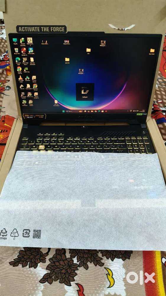 Asus tuf f15 a15 gaming laptop Intel i7 13gen 8gb rtx 4060 graphics
