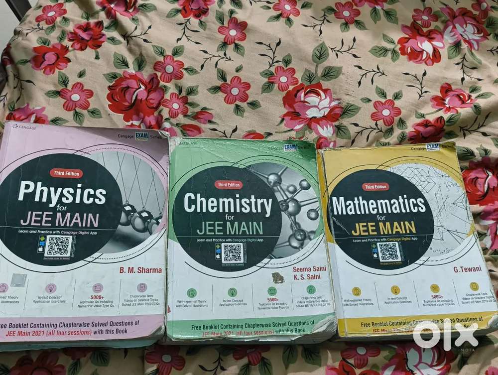 Cengage JEE Main Books (Physics,Chemistry & Mathematics) – 3rd Edition