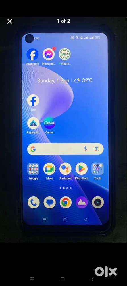 Realme7 8gb 128gb